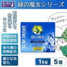 緑の魔女ランドリーパウダー1kg×5個セット(デパート専用品)【沖縄・離島配送可能】