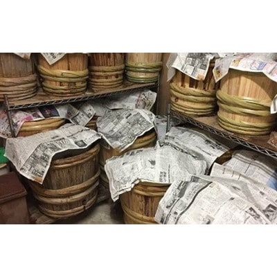 地元産米の麹を使った100%手作り無添加「龍ケ崎味噌1年物」1kg×4パック
