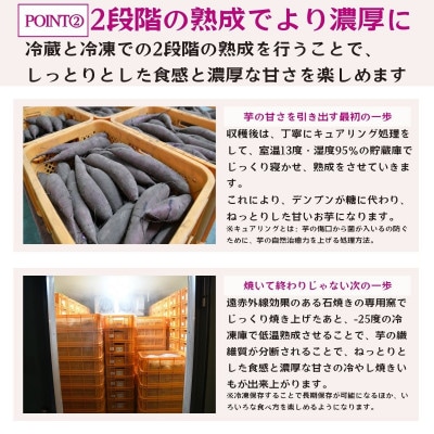 ねっとり甘い 紅はるかの冷凍石焼き芋 3.0kg