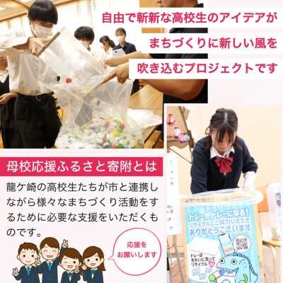 【返礼品なし】母校応援ふるさと納税(竜ヶ崎南高)[寄附額10,000円]