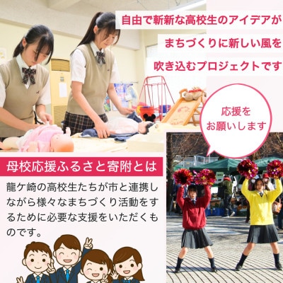 【返礼品なし】母校応援ふるさと納税(愛国学園大学附属龍ケ崎高)[寄附額5,000円]