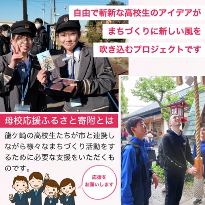 【返礼品なし】母校応援ふるさと納税(竜ヶ崎一高)[寄附額10,000円]