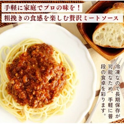 大盛り 粗びきミートソース 360g×10個