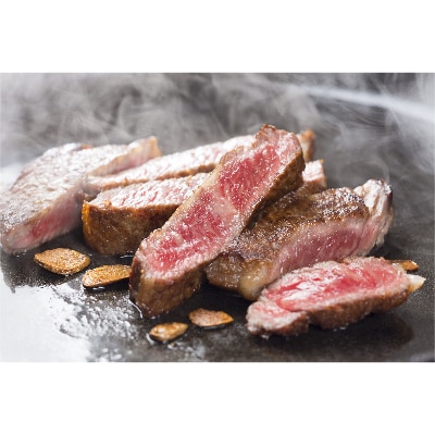 北海道長沼町産 馬追和牛 ももステーキ 400g(4枚入)