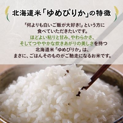 【毎月定期便】特別栽培米 北海道産ゆめぴりか 5kg精米全12回