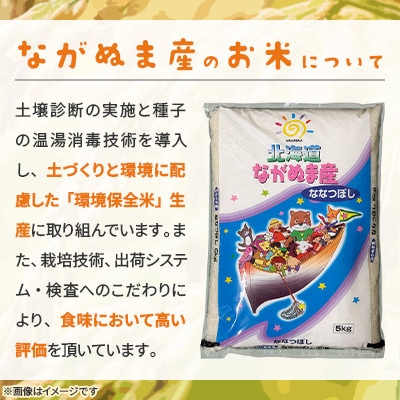 【令和7年産】産地直送 北海道　ながぬま産 ななつぼし 精米　5kg(1袋)