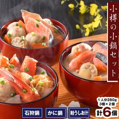 【毎月定期便】【レンジで簡単】石狩鍋・かに鍋・鮭うしお汁(3種6個)とスープカレー(2種4個)全2回