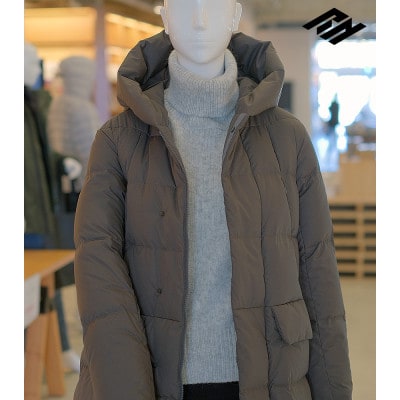 北海道ダウン Retar Nuy レタールヌイ ダウンコート レディース グレー Lサイズ お礼品詳細 ふるさと納税なら さとふる