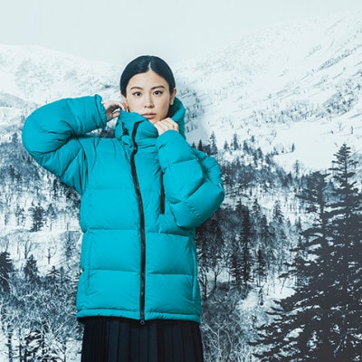 北海道ダウン:RETAR NUY/レタールヌイ ダウンパーカー25 男女兼用 ノースブルー/S