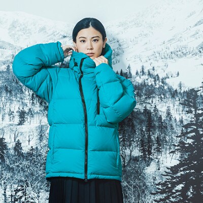 北海道ダウン:RETAR NUY/レタールヌイ ダウンパーカー25 男女兼用 ノースブルー/L