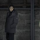 北海道ダウン:RETAR NUY NITAY ダウンコート25 男女兼用 ブラック/XSサイズ