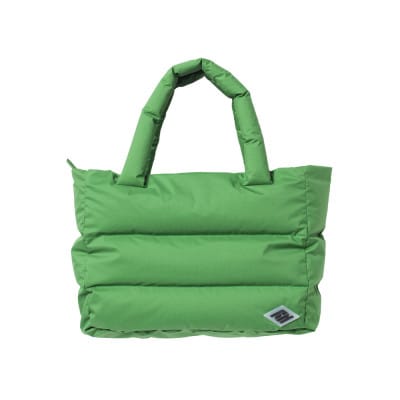 北海道ダウン:RETAR NUY/RURA 25 トートバッグ 男女兼用 ライムグリーン