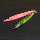 ハンドメイドジグ緑金20g・ピンク30g　2点セット
