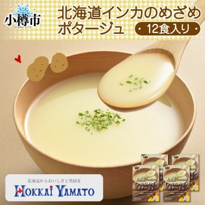 北海道インカのめざめポタージュ 3袋×4箱 12食入り