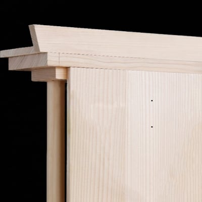 かんたん設置! 神棚神殿 / 置いても、壁に掛けてもきれいにお祀り 紀州産 尾鷲ひのき製