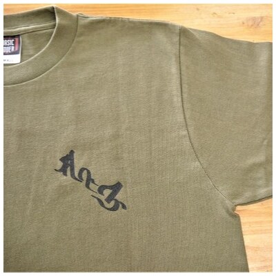 熊野古道Tシャツ【KODOTシャツ・オリーブ・XLサイズ】綿100%