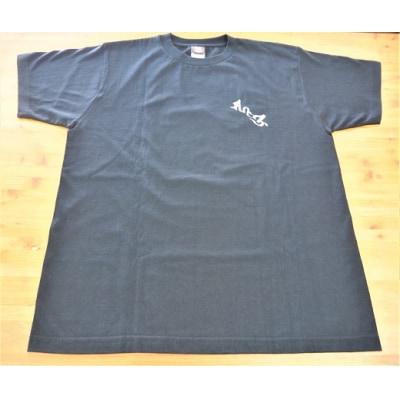 熊野古道Tシャツ【KODOTシャツ・黒・Mサイズ】　綿100%