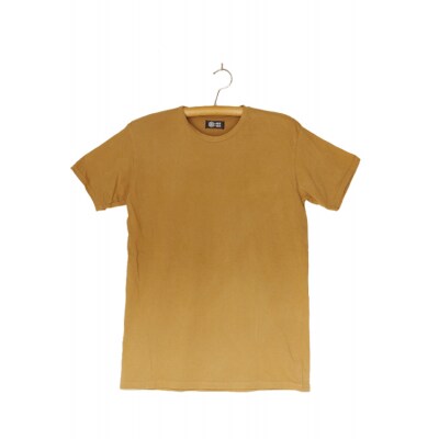熊野番茶染め　Tシャツ　金茶色(チタン媒染)(XLサイズ)