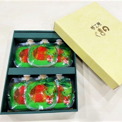 【熊野市だけの果実「新姫」ゼリー6個】化粧箱入り