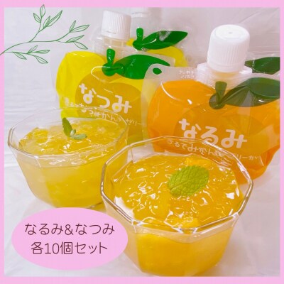 二つの味を食べ比べ!【「なるみ」「なつみ」各10個】ご家庭用