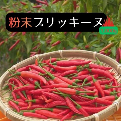 【テレビで紹介されました】【熊野唐辛子】プリッキーヌ(粉末) 1000g
