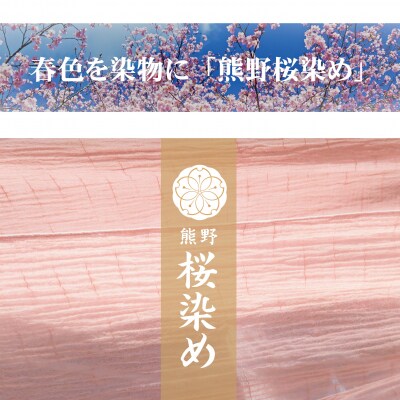 熊野桜染めTシャツ(Lサイズ)