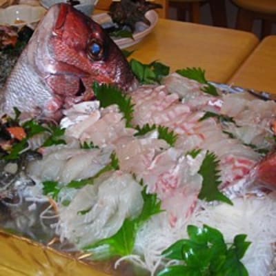 新鮮!魚料理が自慢のお宿「民宿はまけん」ペア宿泊・定置網漁体験付きプラン