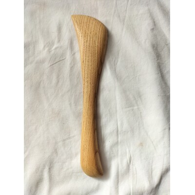 木べら　スパチュラ　右利き用　栗の木　ナチュラル