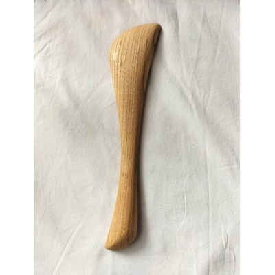 木べら　スパチュラ　左利き用　栗の木　ナチュラル