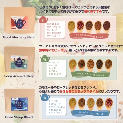 新姫ハーブティーセット(ハーブティー3種各1)