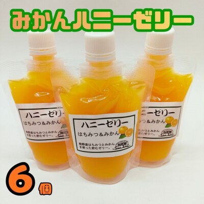 11.自然塾　みかん ハニーゼリー　6個入り