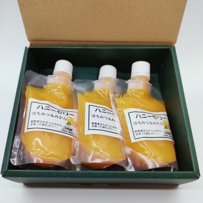 10.自然塾　みかん ハニーゼリー　3個入り