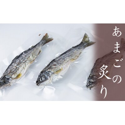 あまごの炙り　10袋(20枚)　ひれ酒　ペットのおやつ