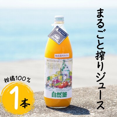 12.自然塾　柑橘100%まるごと絞りジュース　1本入り