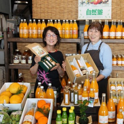 14.自然塾　柑橘100%まるごと絞りジュース　3本入り