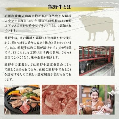 熊野牛ロースしゃぶしゃぶ 500g　下岡精肉店 熊野牛 ロース