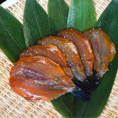 かわはぎ味醂干し ワンパック 独自調合 自社釜にて焚き上げた味醂ダレ使用