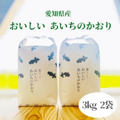 令和7年産　おいしいあいちのかおり　3kg　2個セット