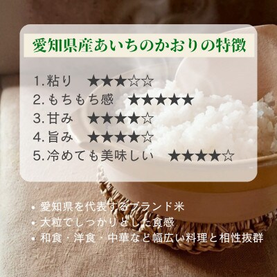 愛知県弥富市産のお米『あいちのかおり』(精米)10kg2袋