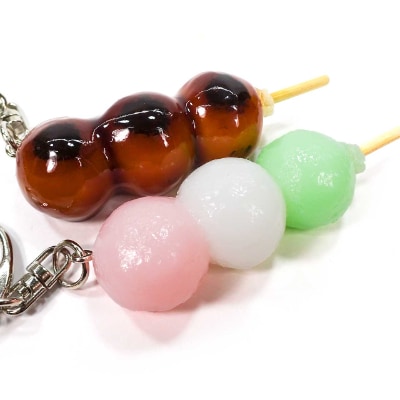 食品サンプルキーホルダー 和菓子5個セット