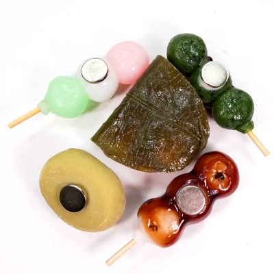 食品サンプルマグネット 和菓子5個セット