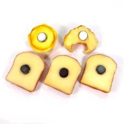 食品サンプルマグネット パン5個セット