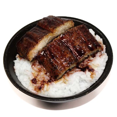 鰻ご飯の食品サンプル