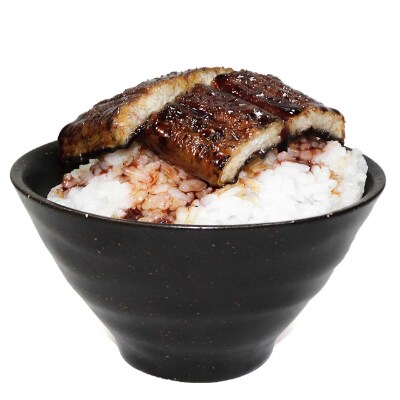 鰻ご飯の食品サンプル