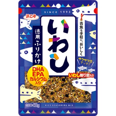 浜乙女 徳用ふりかけ いわし 40g (10個セット)