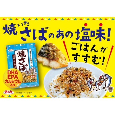 浜乙女 徳用ふりかけ 焼さば風 40g (10個セット)