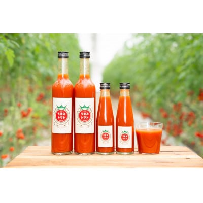 【生産者こだわり】完熟ミニトマトジュース　500ml×3本　濃厚リコピンストレートギフトセット