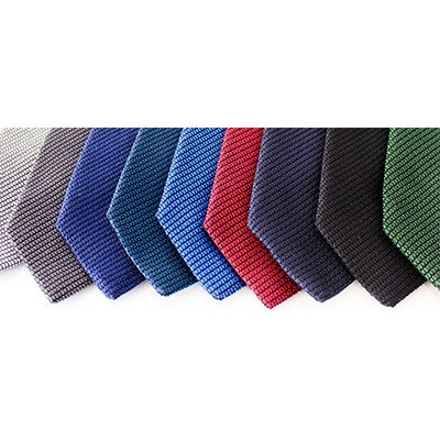 KUSKA Fresco Tie【レッド】世界でも稀な手織りネクタイ
