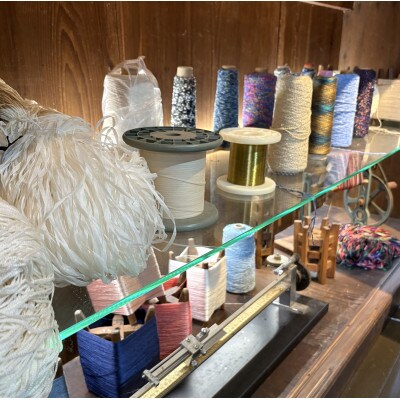 【京都府与謝野町】シルク100% 真綿格子ストール マルチカラー お肌に優しい高級品 贈答用にも