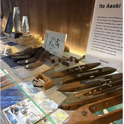 【京都府与謝野町】シルク100% 真綿格子ストール マルチカラー お肌に優しい高級品 贈答用にも